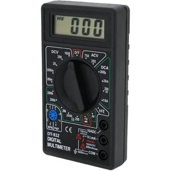 Цифровой мультиметр Voltronic , V, A, R, Q100 (DT-832)