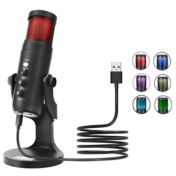 Микрофон Jmary MC-PW9 с USB подключением для студийной записи