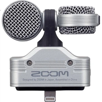 ZOOM IQ7 Apple Plug-and стереомікрофон, зовнішній мікрофон для запису для iPhone/iPad