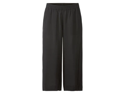 Штани Кюлоти довжиною 3/4 для жінки Esmara LYCRA® 372356 40(M) чорний