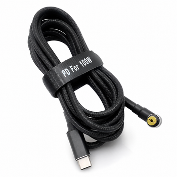 USB Type-C 100W кабель живлення DC 5.5×1.7 Acer 77651