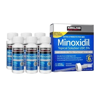 Лосьйон Kirkland для росту волосся Minoxidil 5% (6 шт. по 60 мл)