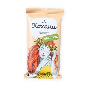 Батончик из сухофруктов Облепиха Кохана 40 г