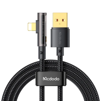 Кабель McDodo CA-3510 90, 1.2 м, черный