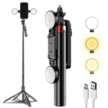 Монопод-штатив (1.85 м) P185-K з LED-підсвіткою