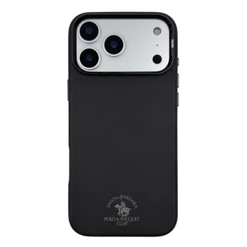 Чехол Polo Simon под кожу с MagSafe для iPhone 17 Pro, черный