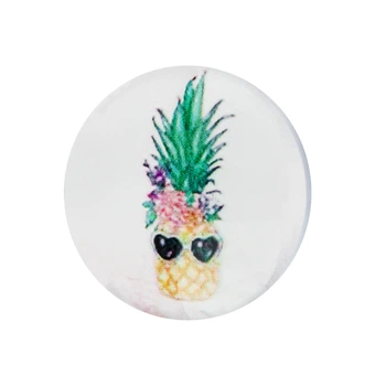 Попсокет для телефона із принтом Pineapple Glasses