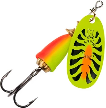 Блесна Blue Fox Vibrax Fluorescent BFF 4 10 g Green Lime (1102-BFF4 FT)