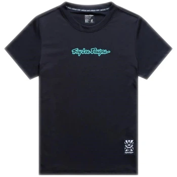 Велоджерси TLD Womens Lilium Ride SS Tee Signature Black XS Troy Lee Designs (1106-375072001)