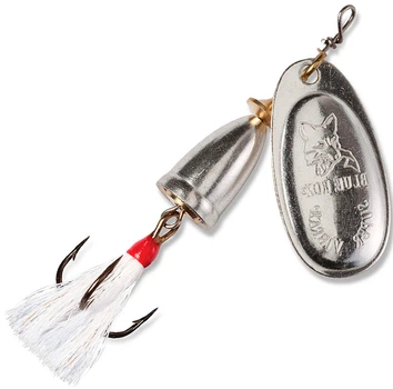Блесна Blue Fox Vibrax Foxtail BFX 4 10 g Silver/White (1102-BFX4 SXW)