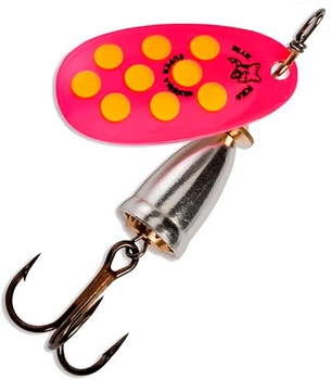 Блесна Blue Fox Vibrax Hot Pepper BFS 3 8 g Powder Pink/Silver (1102-BFS3 FPY)