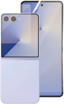 Zestaw akcesoriów ochronnych 3-w-1 Screen Protector do smartfona Samsung Galaxy Z Flip7 (PG96045)
