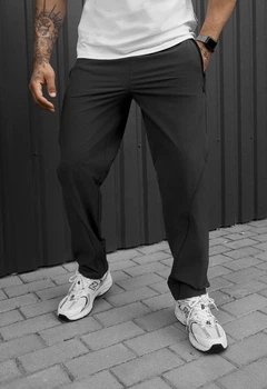 Брюки Мужские Стаф Темно-серые Отражающие Чиносы Staff Mar Dark Gray Reflective S (402696)