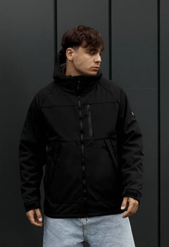 Куртка Мужская Стаф Черная Демисезонная Staff Ux Black XS (402825)