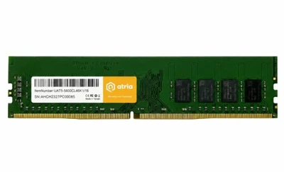 Пам'ять 16Gb DDR5, 6000 MHz, Atria, CL48, 1.1V (UAT56000CL46K1/16)