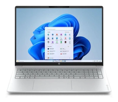 Ноутбук HP OmniBook 3 16 (D18MHEA), AMD Ryzen 5 230 / 16" / Touch / RAM 24 ГБ DDR5 / SSD 512 ГБ / AMD Radeon 760M / Windows 11 Home / Сріблястий