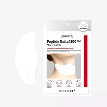 Пептидні патчі для шиї зі спікулами MEDIPEEL Premium Peptide Naite 1500 Shot Neck Patch (3,5 г × 4 шт)