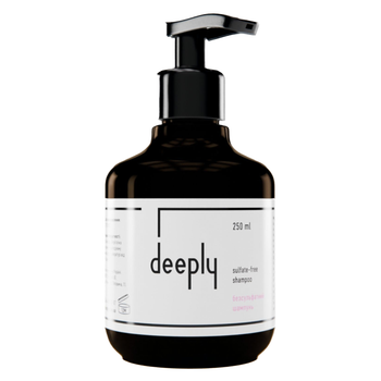 Бессульфатный шампунь Deeply Sulfate-free Shampoo, 250 мл