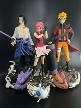 Колекційні фігурки Наруто Саске Сакура комплект Naruto Uzumaki Shippuden Sasuke Sakura bundle Без бренду 425