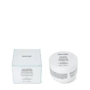 Увлажняющая крем-маска Biacrē Hyaluronic Sublime Mask для интенсивного питания, восстановления и защиты волос 500 мл
