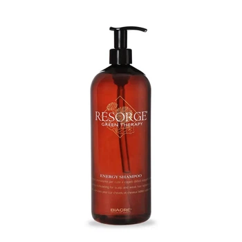 Стимулирующий шампунь Biacrē Resorge Green Therapy Energy Shampoo для укрепления и борьбы с выпадением волос 1000 мл