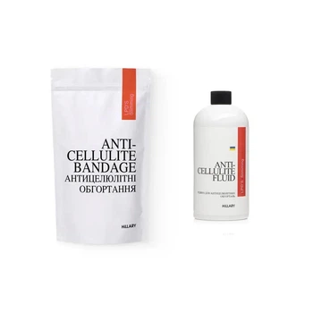 Набор антицеллюлитных липосомальных обертываний + жидкость Hillary Anti-cellulite LPD'S Slimming (6 процедур)