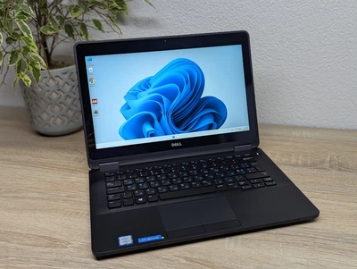 Ноутбук Dell Latitude E7270: 12 Full hd сенсорный, Intel Core i7-6600U,8GB DDR4, SSD 256Gb - Б/У