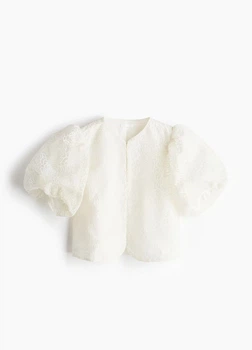Блузка H&M 18390 Молочний XS (1243)