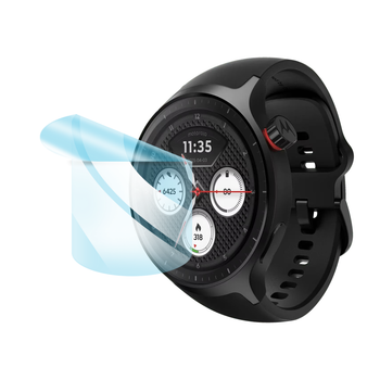 Захисна гідрогелева плівка KitCut Watch на Motorola Moto Watch 4gen на екран (глянсова)