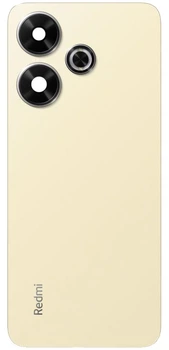 Задняя крышка Xiaomi Redmi 13 золотистая Sandy Gold + стекло камеры