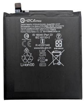 Аккумулятор акб батарея GVYZ7 Google Pixel 9 /Pixel 9 Pro 4700mAh оригинал G+OCA PRo