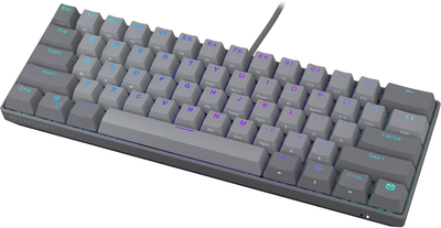 Klawiatura bezprzewodowa Endorfy Thock V2 Compact USB Grey (EY5A128)