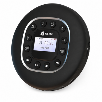 Портативный CD-плеер с Bluetooth и наушниками