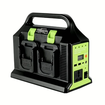 Інвертор живлення UIN2 300W 12V 220V для акумулятора електроінструменту 4 перехідники