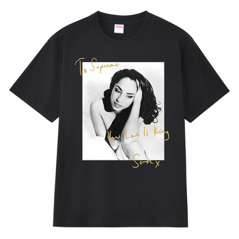 Футболка Supreme x Sade чорна XL