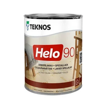 Лак для паркету Teknos Helo 90 напівглянцевий 0.9л