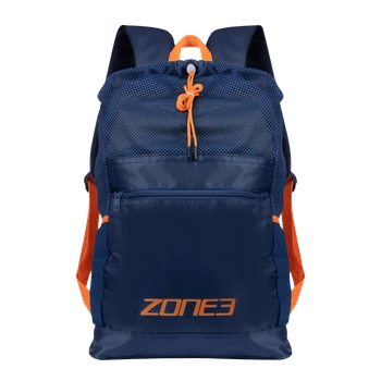 Рюкзак Zone3 Large Mesh Training Backpack 19 л Темно синій з помаранчевим (SA25LMTB103/OS)