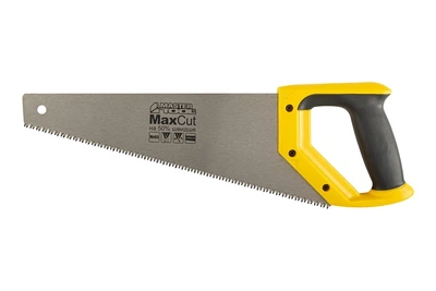 Ножівка столярна MASTERTOOL 7TPI MAX CUT 350 мм загартований зуб 3-D заточування поліроване 14-2035