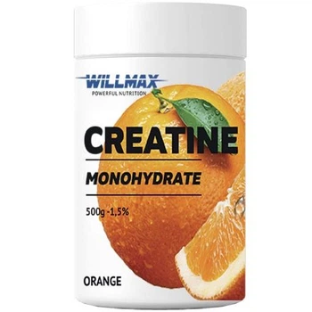 Креатин Willmax Creatine Monohydrate 500 г (Orange / Апельсин) креатин моногидрат