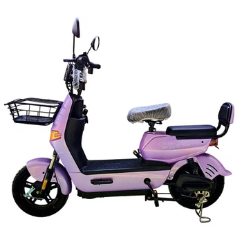 Велосипед с электромотором SPARK R8 14" 60V/800W/20Ah LiFePO4 сиреневый