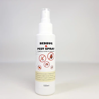 Спрей BEDBUG & PEST SPRAY от клопов и бытовых вредителей, 100 мл (X-2613)