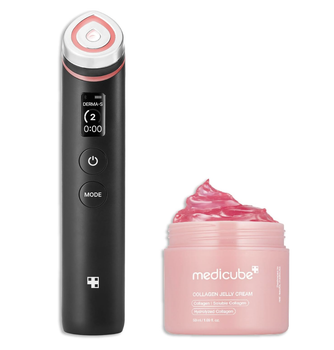 Набір Medicube AGE-R Booster Pro Black + Collagen Jelly Cream 50 мл