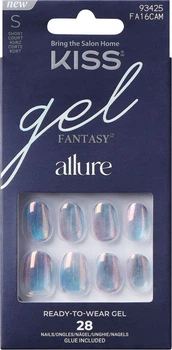 Zestaw sztucznych paznokci Kiss Gel Fantasy Allure Change Chance 28 szt (731509934250)