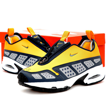 Кроссовки мужские Ni Air Max SNDR Yellow Black / Най аир макс СНДР желтые с черным 38