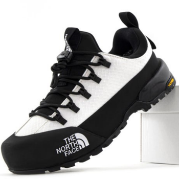 Кроссовки зимние мужские The North Face Glenclyffe Low White Dune Anthracite / кроссовки Зе норт фейс белые с черным низкие 43