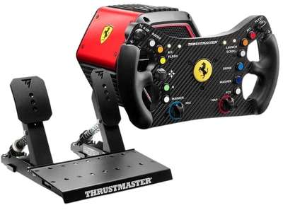 Комплект для симрейсингу Thrustmaster T818 Ferrari 488 GT3 Simulator Чорний з червоним (2960981)