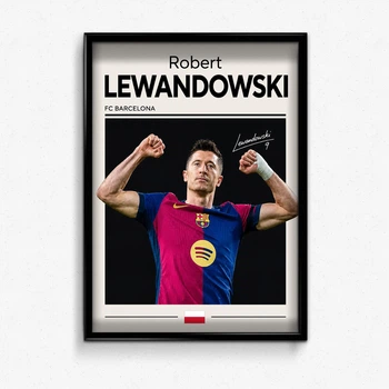 Постер в рамці Robert Lewandowski А3