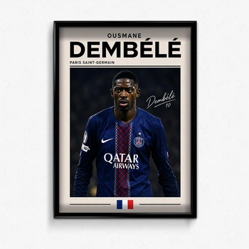 Постер в рамці Ousmane Dembélé А1