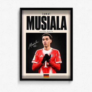 Постер в рамці Jamal Musiala А2