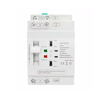 Автоматичний перемикач FUERS ATS-63/2P 220В Білий
